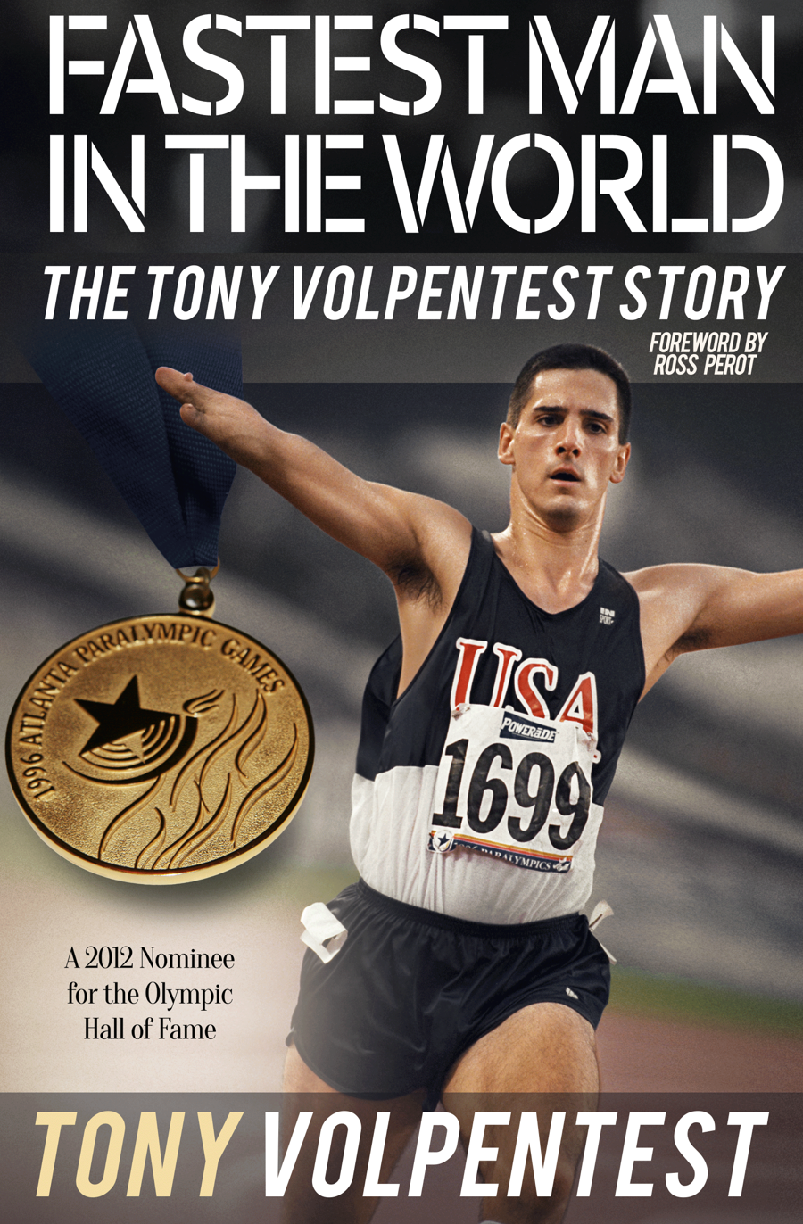 Cover of Fastest Man in the World by Tony Volpentest